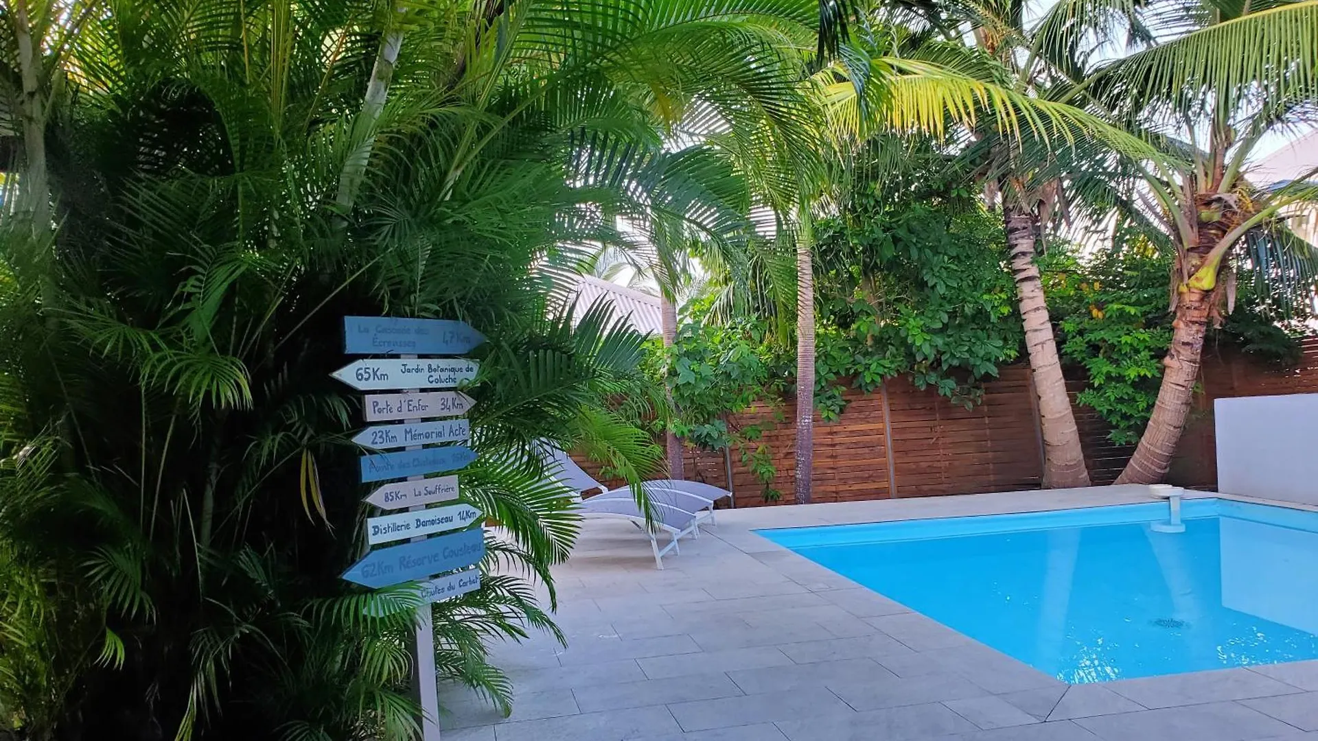 Villa L'Anjou Creole A Sainte Anne En Guadeloupe Avec Piscine Privee Et 3 Chambres Pour 6 Personnes