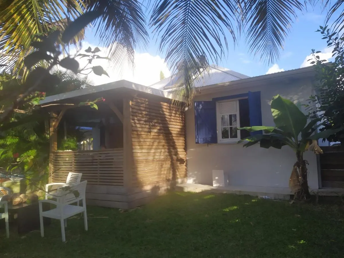 Villa L'Anjou Creole A Sainte Anne En Guadeloupe Avec Piscine Privee Et 3 Chambres Pour 6 Personnes Sainte-Anne (Grande-Terre)